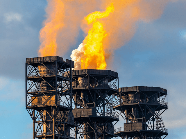 High-Fidelity CFD Modeling to Determine Flare Destruction Efficiency for Methane Emissions